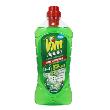 Sînt mai curate cu VIM Liquid Pavimenti & Alte Superfici 5in1 Sgrassante Pin