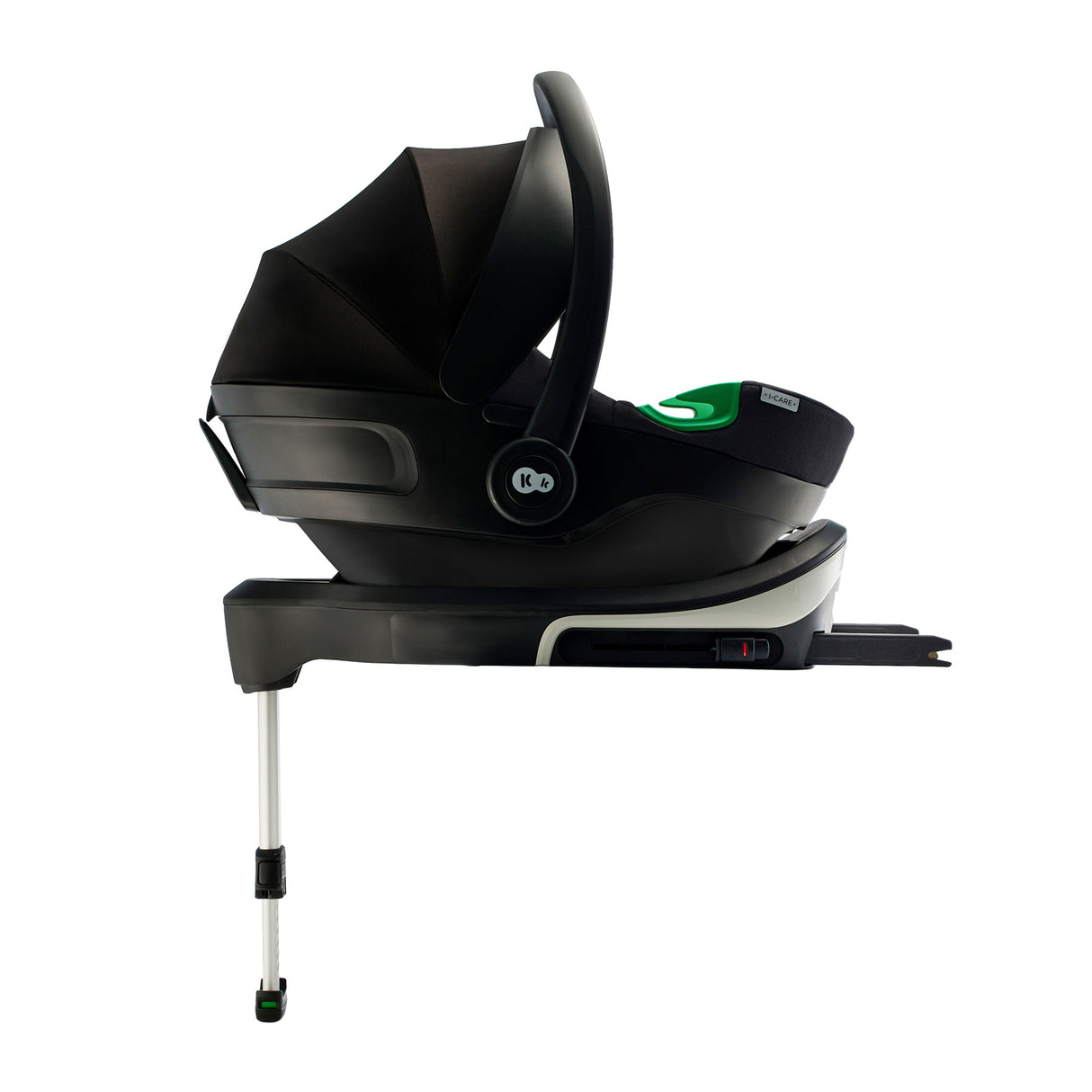 SCOICA AUTO KINDERKRAFT I-CARE I-SIZE 40-87 CM, RWF, GRAPHITE BLACK