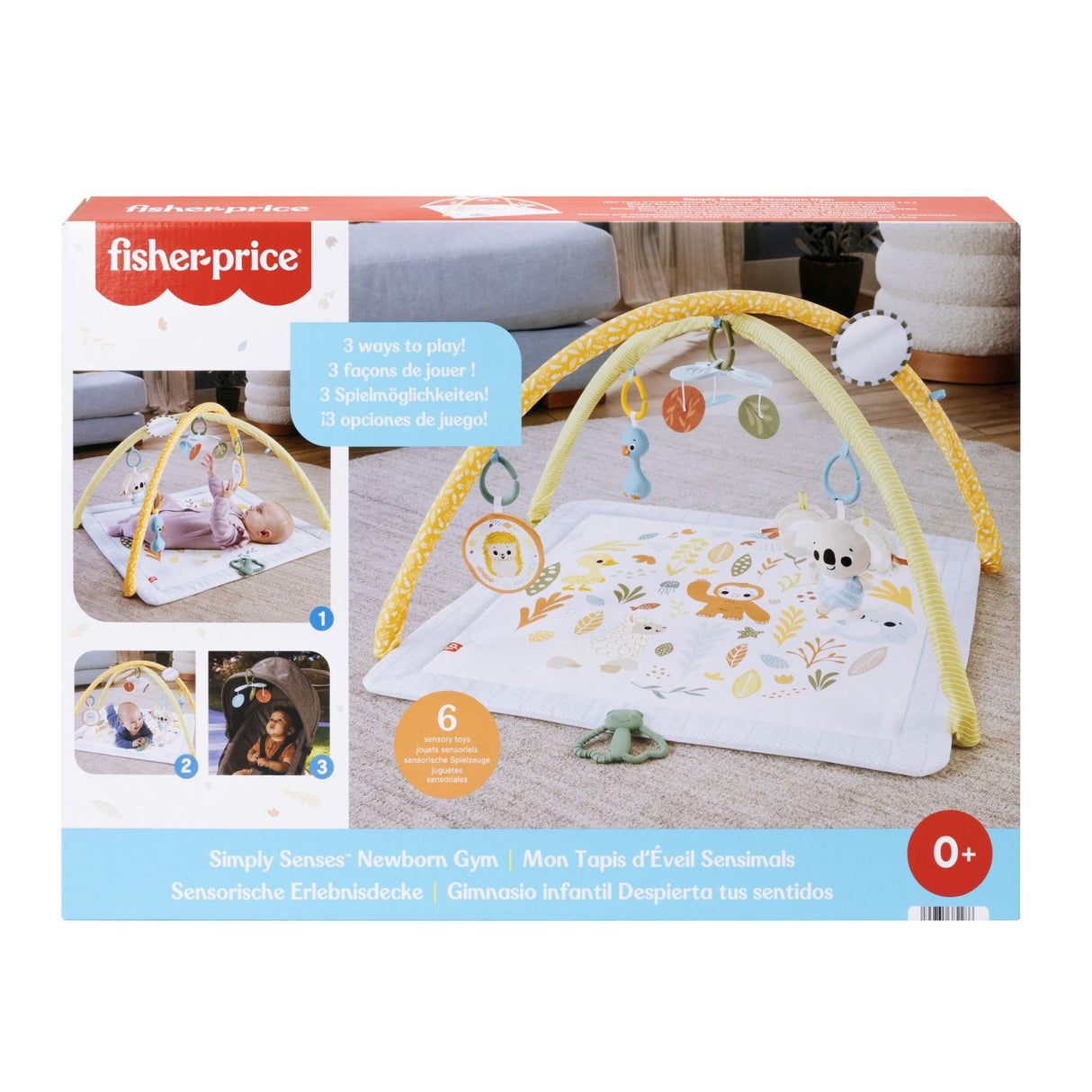 FISHER PRICE SALTELUTA DE GIMNASTICA PENTRU NOU NASCUTI
