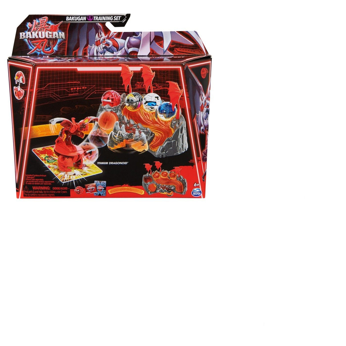 BAKUGAN SET DE ANTRENAMENT TITANIUM DRAGONOID