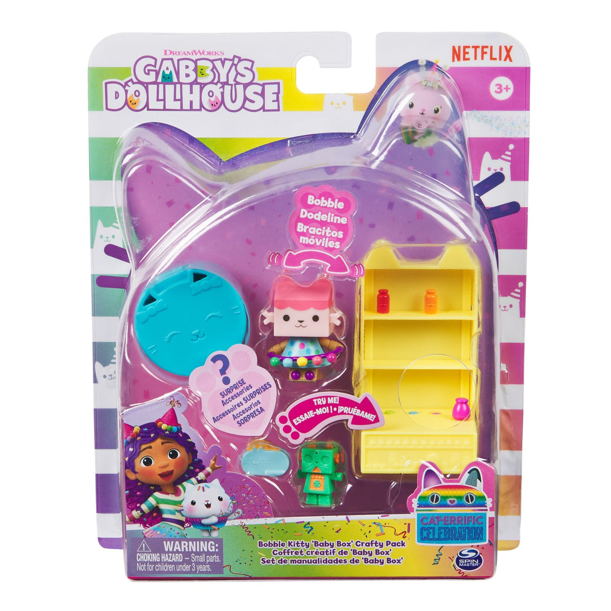 GABBYS DOLLHOUSE BEBE CUTIUTA SI CAMERA MESTESUGURILOR