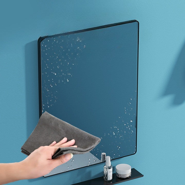 Laveta Magica din Microfibra, Flippy, pentru Stergerea Sticlei, fara Scame, Absorbanta, 20x30 cm, Gri