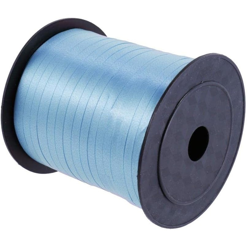 Panglica pentru Baloane, Vivimall, Rola de 200 de Metri, din Rafie, Albastra - vivimall.ro