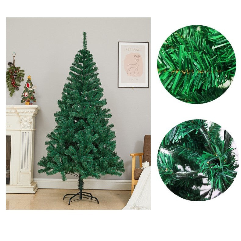 Brad de Craciun artificial cu suport inclus Vivimall, 210 cm, 800 ramuri/varfuri, material plastic, suport clasic, fara iluminare, utilizat pentru interior/exterior, alb - vivimall.ro