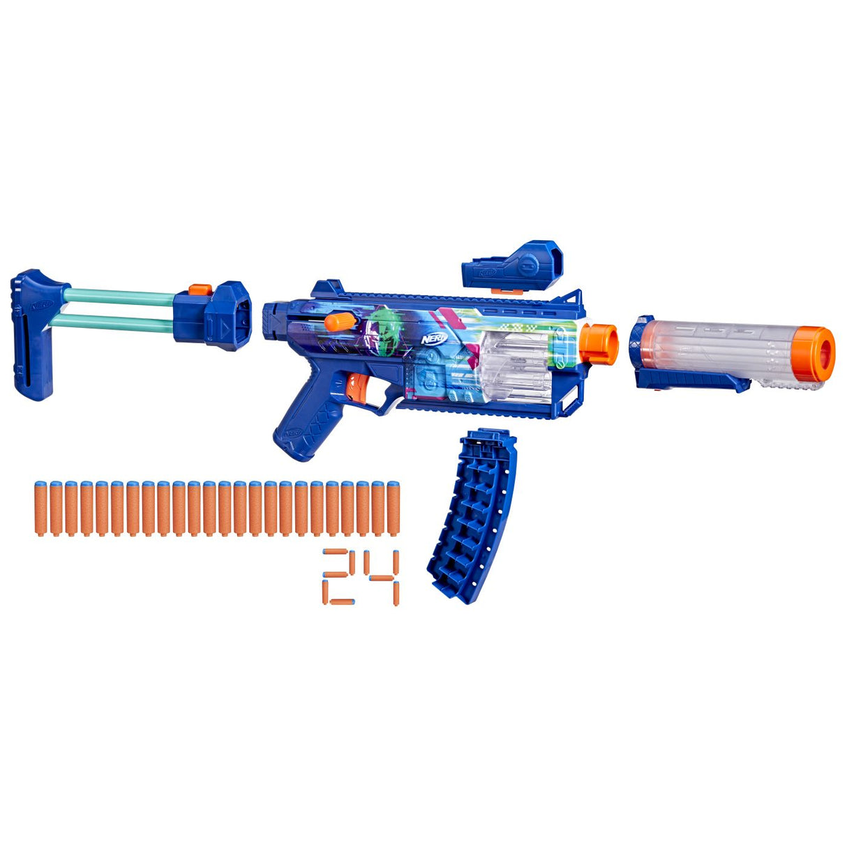NERF BLASTER LOADOUT CYBERLIGHT GHOST