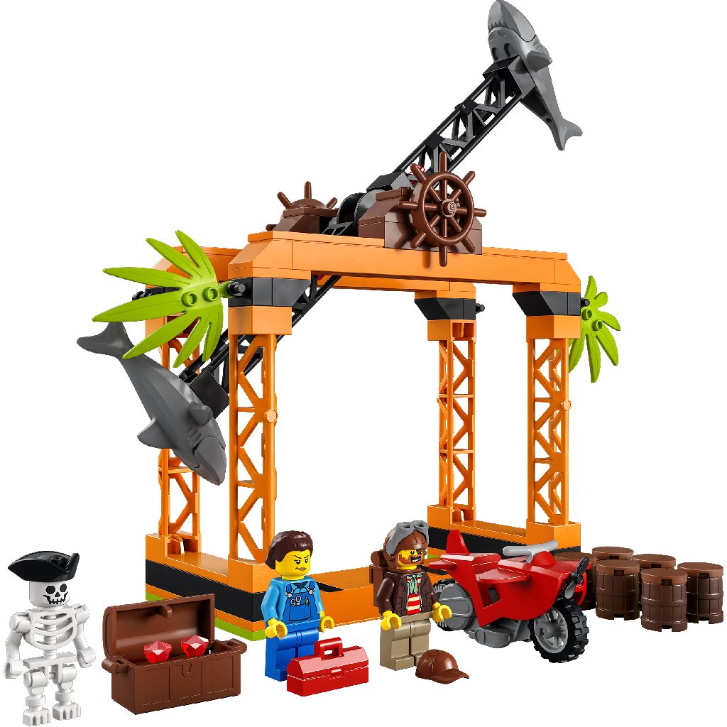 LEGO CITY STUNTZ PROVOCAREA DE CASCADORII ATACUL RECHINULUI 60342