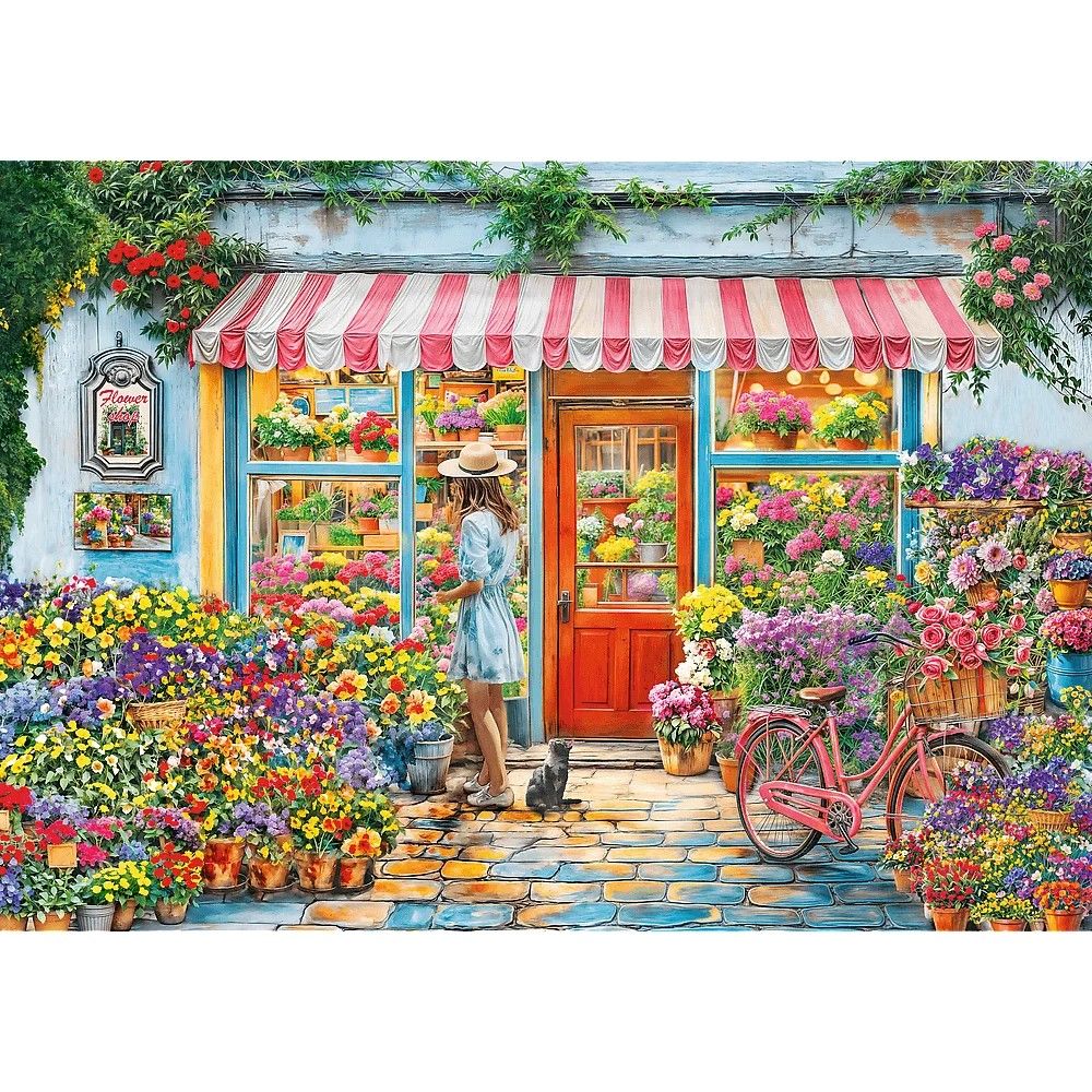 PUZZLE TREFL 1000 MAGAZIN DE FLORI