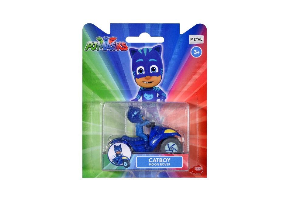 EROI IN PIJAMA VEHICUL CU FIGURINA CAT BOY MOON ROVER