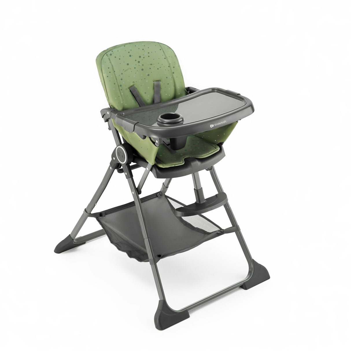 SCAUN DE MASA KINDERKRAFT FOLDEE, PLIABIL, GREEN