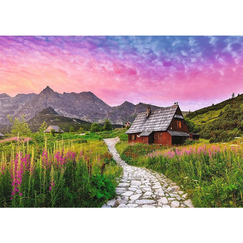 PUZZLE TREFL 500 HALA GASIENICOWA IN MUNTII TATRA