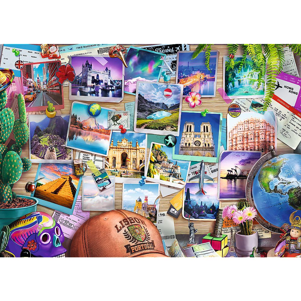 PUZZLE TREFL 500 PREMIUM PLUS TEA TIME CAMPIONATUL EUROPEAN AMINTIRI DE CALATORIE