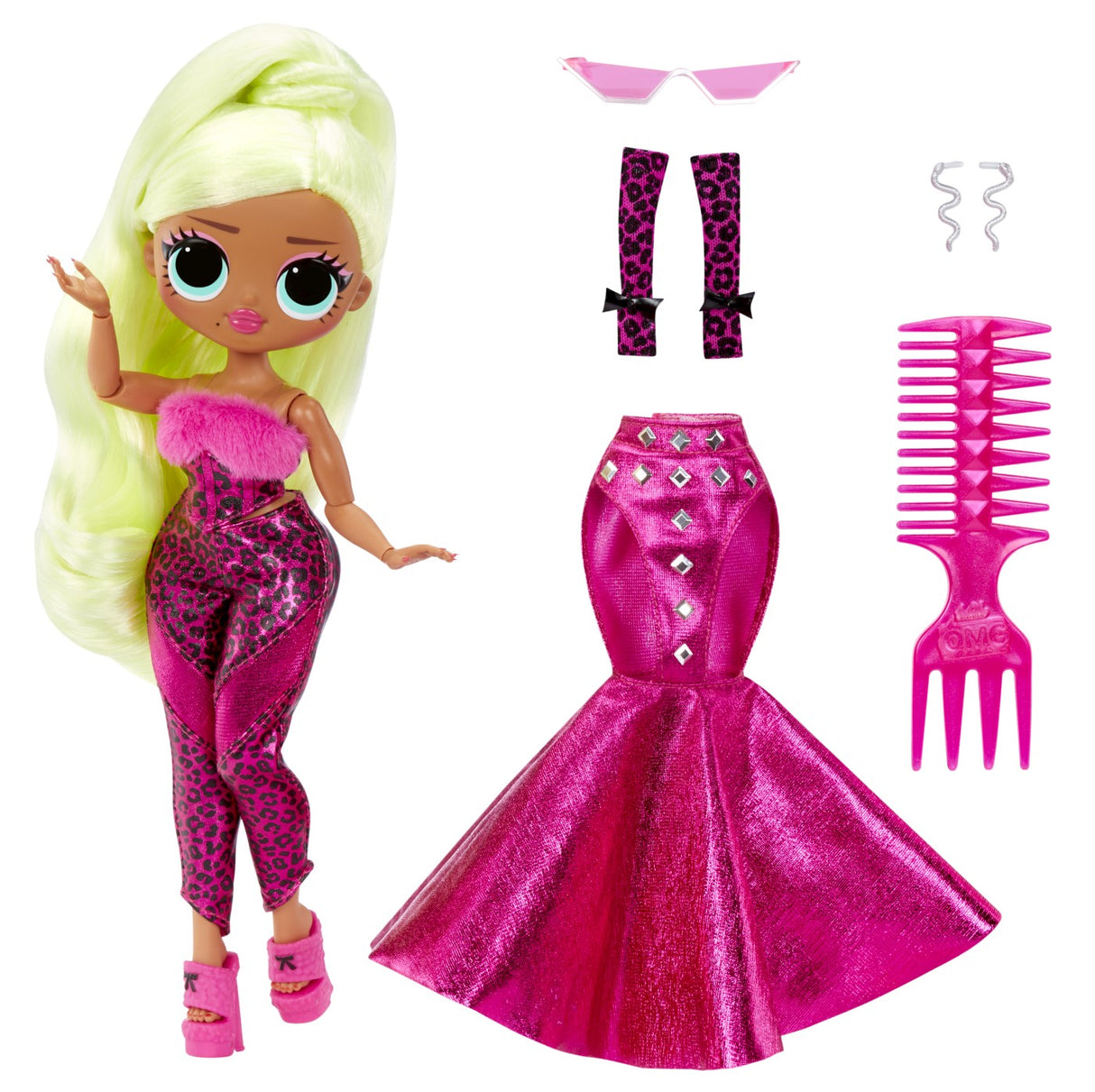 L.O.L. SURPRISE! OMG LADY DIVA PAPUSA FASHIONISTA CU ACCESORII
