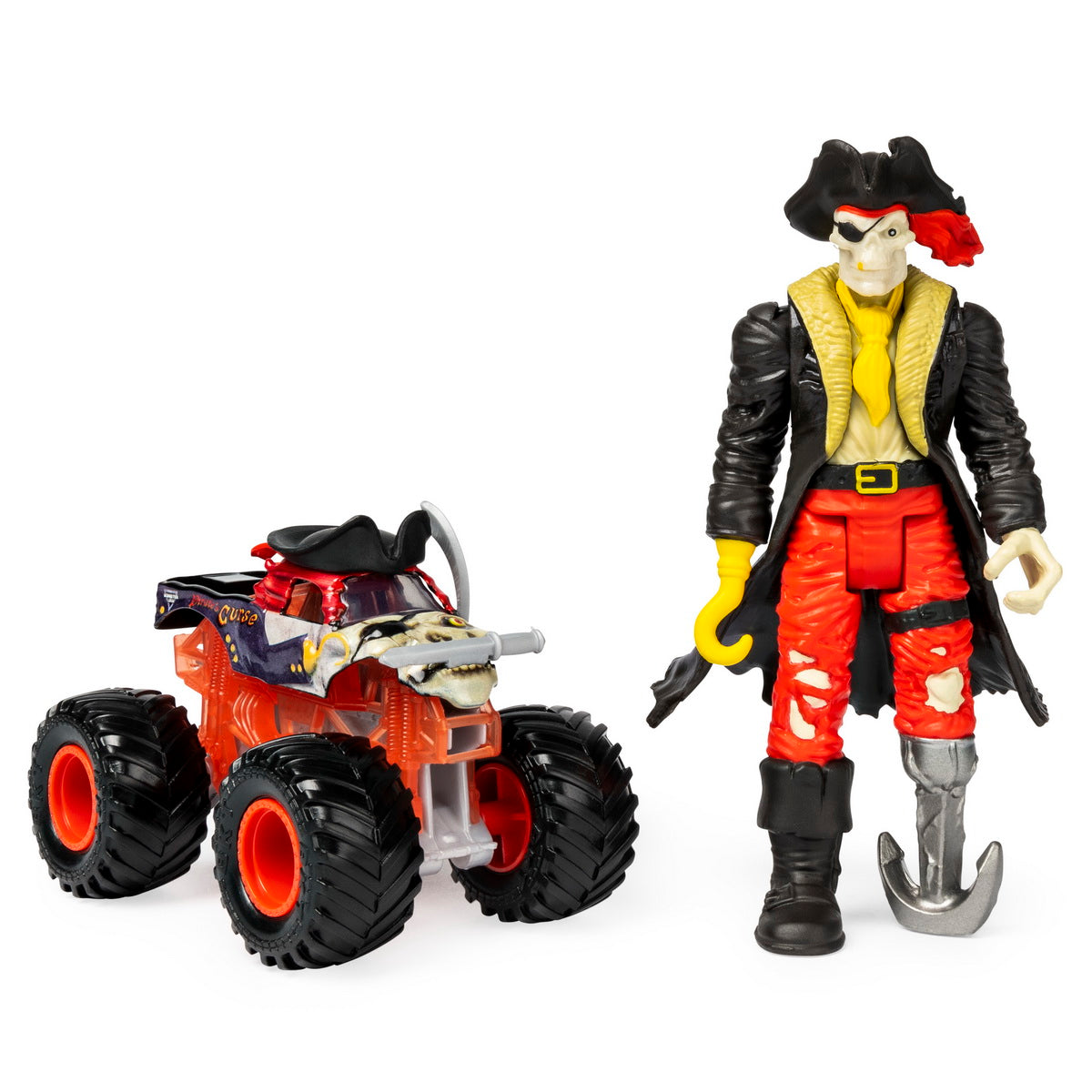 MONSTER JAM MACHETA BLESTEMUL PIRATILOR SI CAPITANUL NEGRU