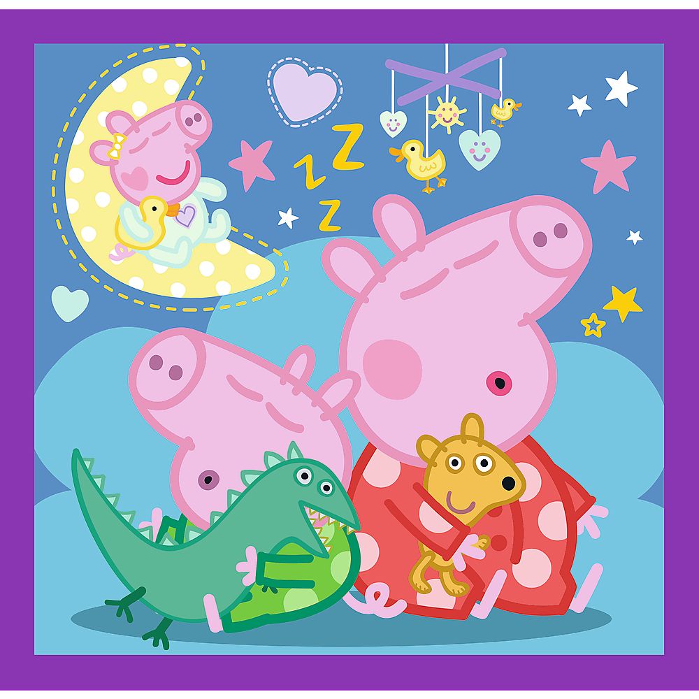PUZZLE TREFL 3IN1 OBICEIURILE LUI PEPPA PIG