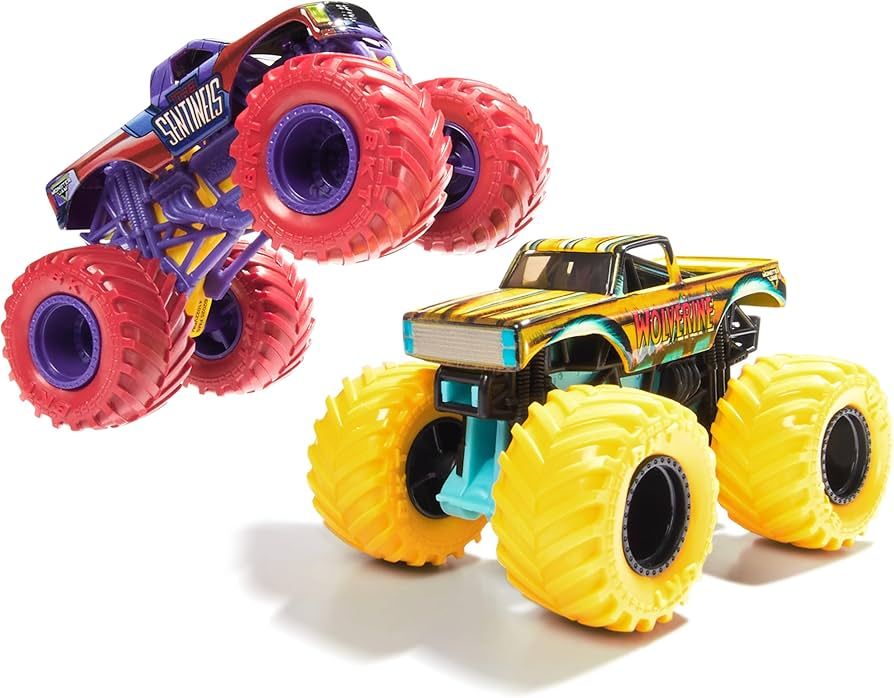 MONSTER JAM SET 2 MASINUTE METALICE THE SENTINELS VS WOLVERINE SCARA 1 LA 65