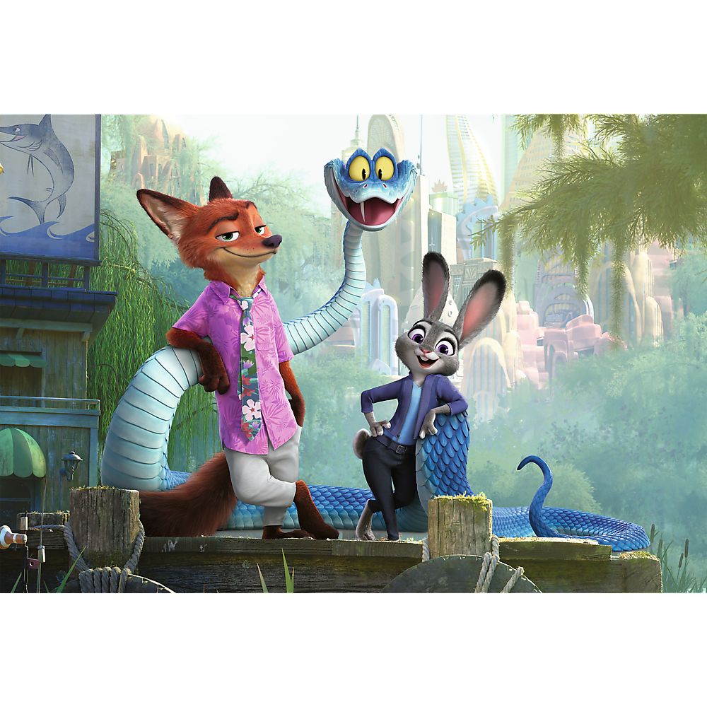 PUZZLE TREFL 100 DISNEY ZOOTROPOLIS SECRETELE ZOOTOPIA