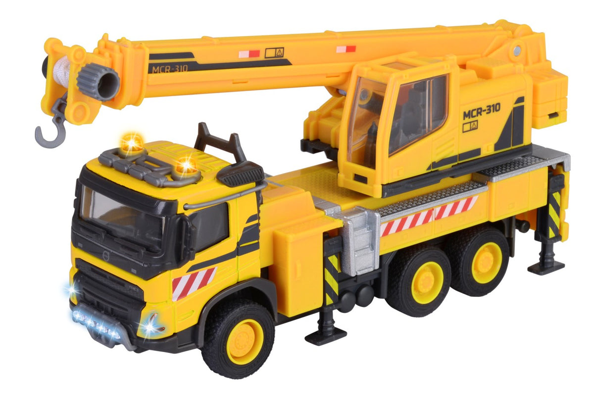 MAJORETTE VOLVO CAMION CU MACARA
