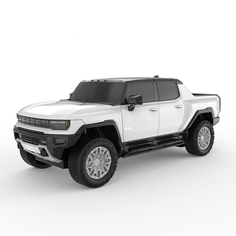 MASINA CU TELECOMANDA HUMMER EV ALB CU SCARA 1 LA 24