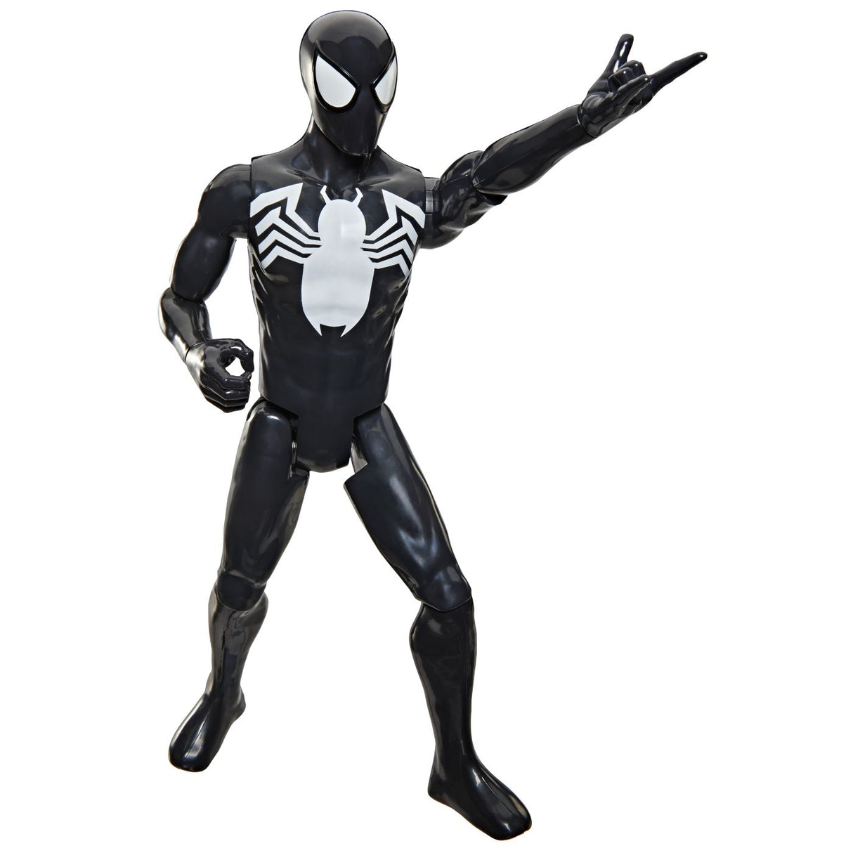 MARVEL SPIDER MAN TITAN SERIES FIGURINA SPIDER MAN CU COSTUM NEGRU
