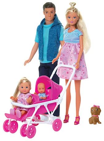 SET STEFFI LOVE FAMILIE CU COPILAS NOU-NASCUT SURPRIZA