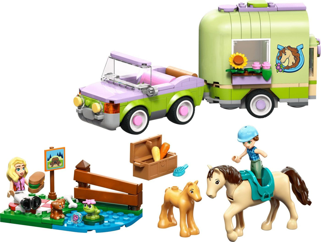 LEGO FRIENDS REMORCA PENTRU CAL SI MANZ 42695