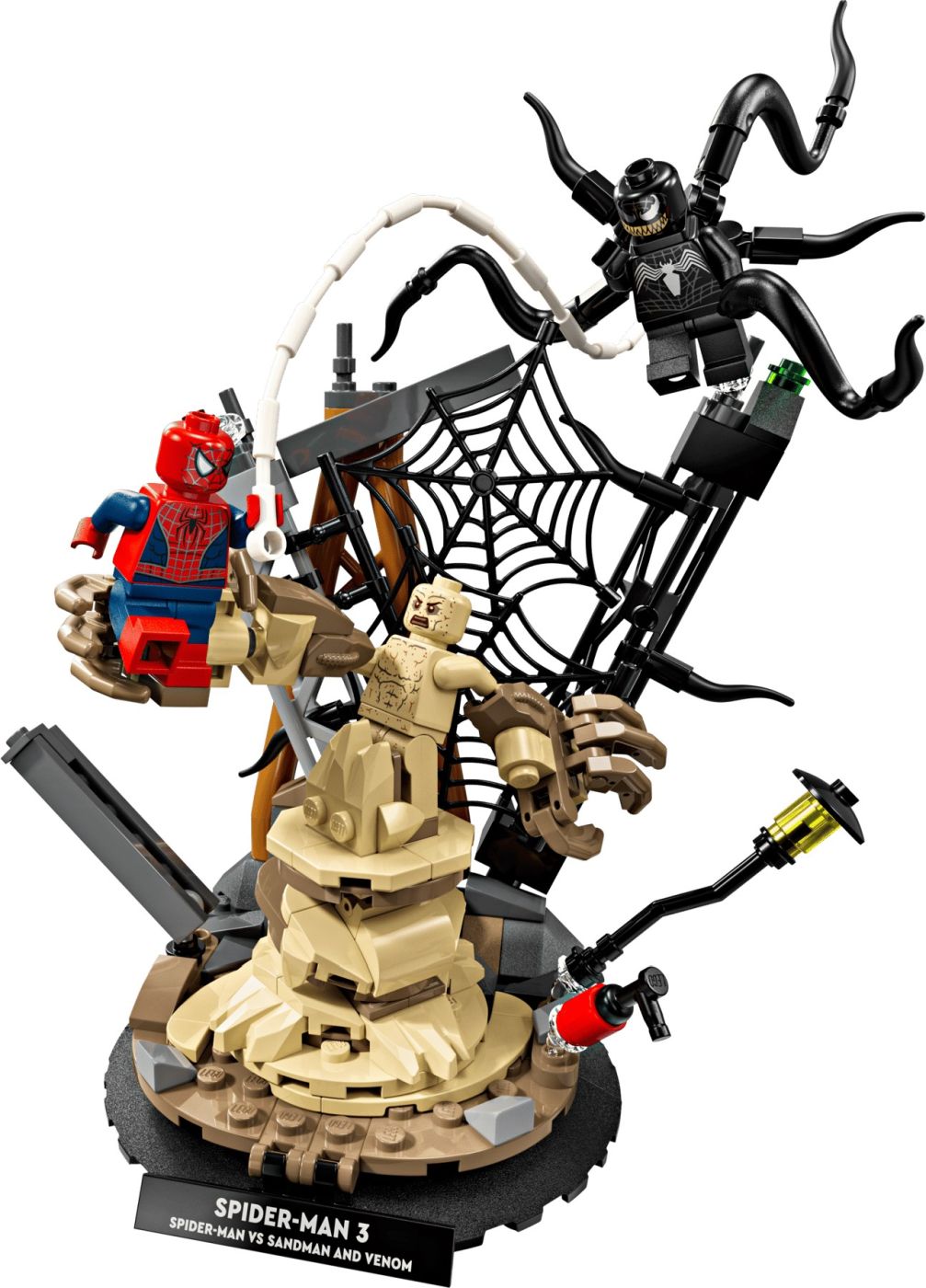 LEGO MARVEL BATALIE MEMORABILA OMUL PAIANJEN VS SANDMAN 76334