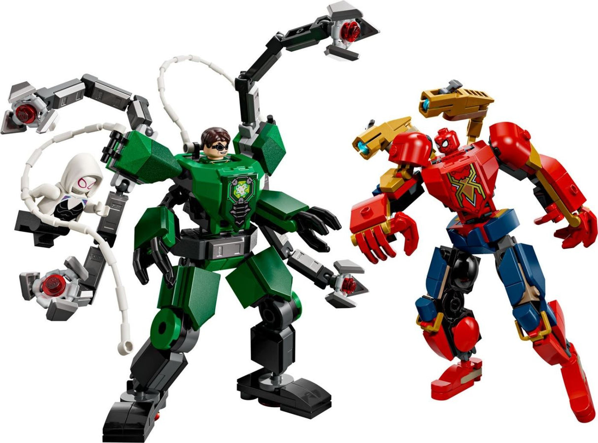 LEGO MARVEL BATALIA ROBOTILOR OMUL PAIANJEN VS DOC OCK 76338