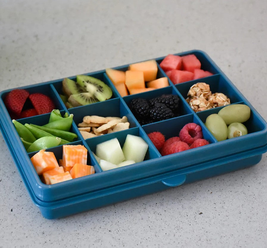 CUTIE SNACK 12 COMPARTIMENTE, MELII LUXE, BLUE