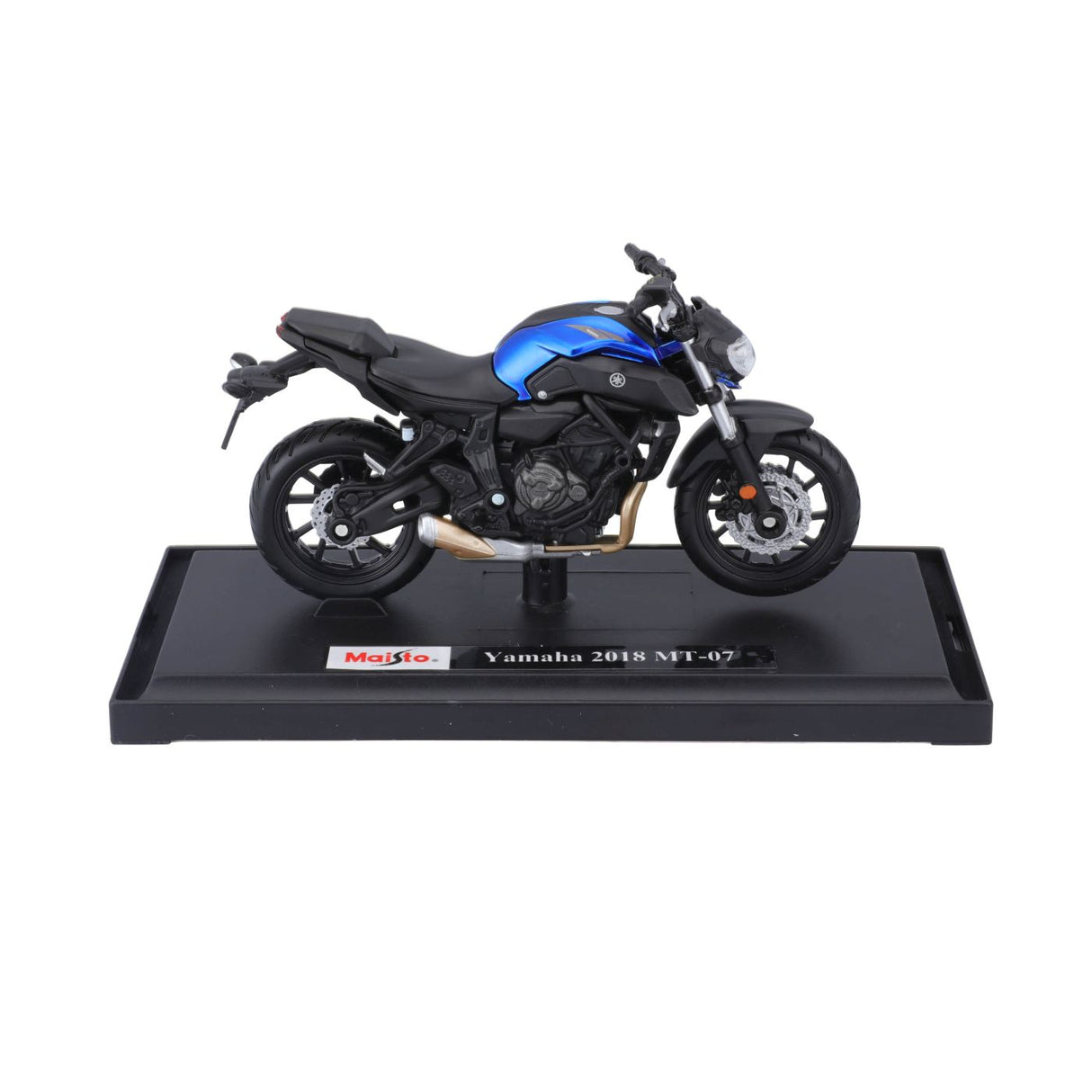 MAISTO MOTOCICLETA METALICA EDITIE SPECIALA YAMAHA MT07 SCARA 1 LA 18