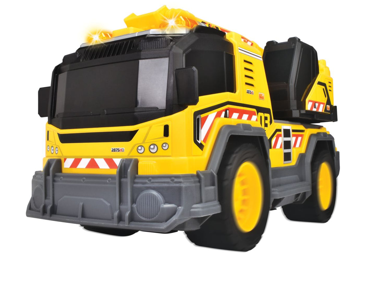 DICKIE CAMION CU EXCAVATOR CU SUNETE SI LUMINI 30CM
