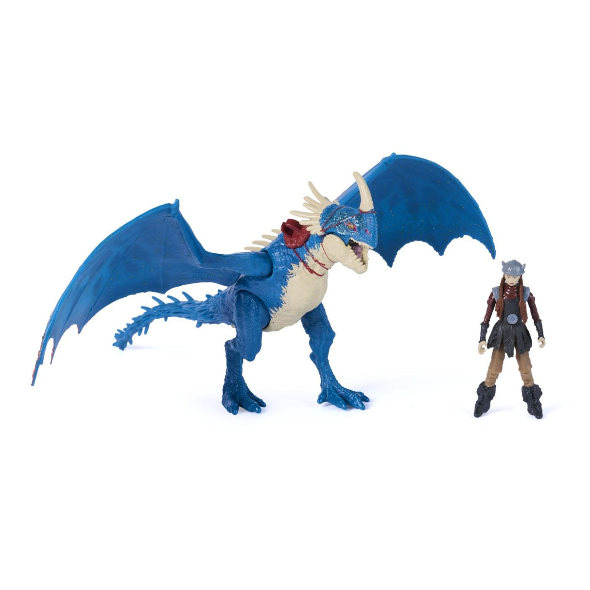 CUM SA ITI DRESEZI DRAGONUL INCERCAREA FLACARII SET DRAGON DEADLY NADDER SI FIGURINA ASTRID