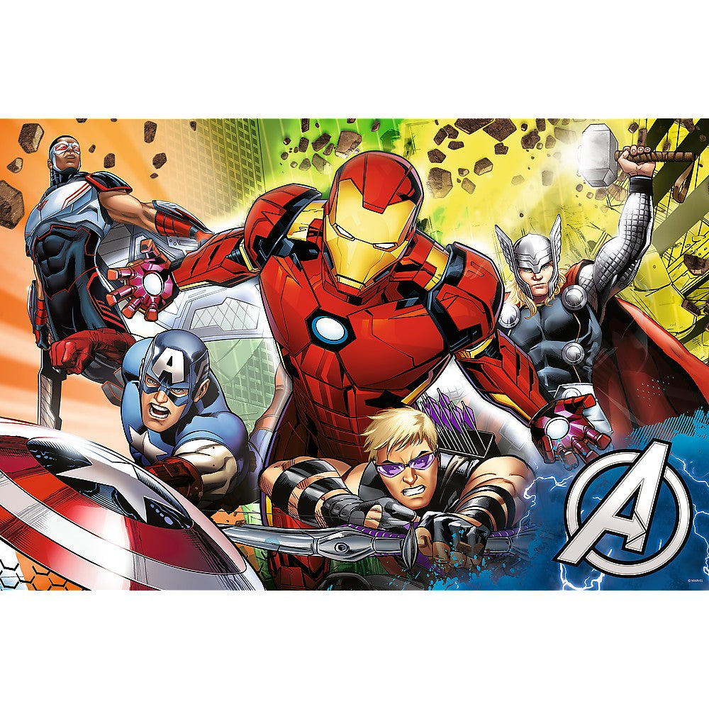 PUZZLE TREFL PRIMO 24 SUPER MAXI DISNEY MARVEL RAZBUNATORII PUTERNICI