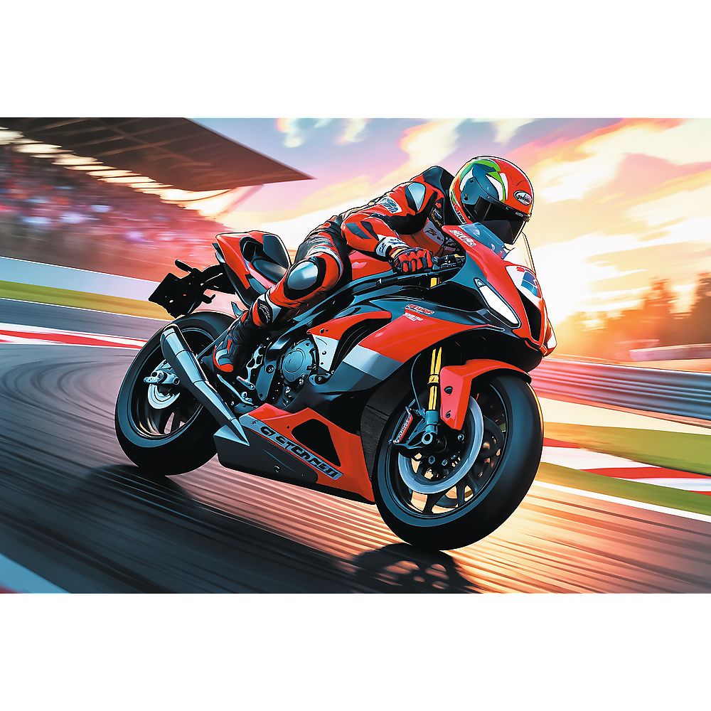 PUZZLE TREFL 100 MOTOCICLETA RAPIDA