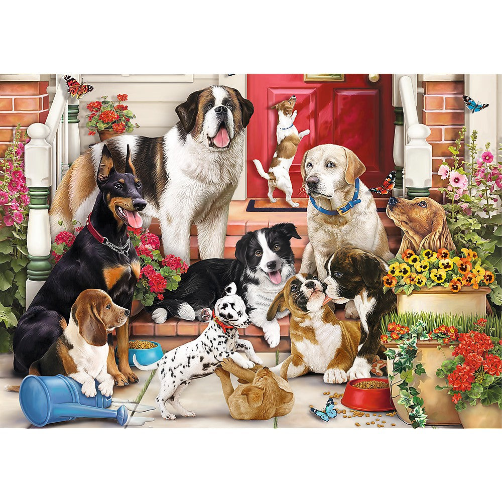 PUZZLE TREFL 1000 FORME ASCUNSE CATELUSII DRAGUTI