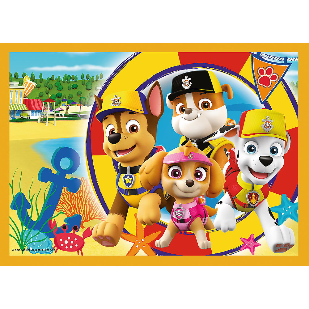 PUZZLE TREFL 4IN1 PATRULA CATELUSILOR - SARBATORILE