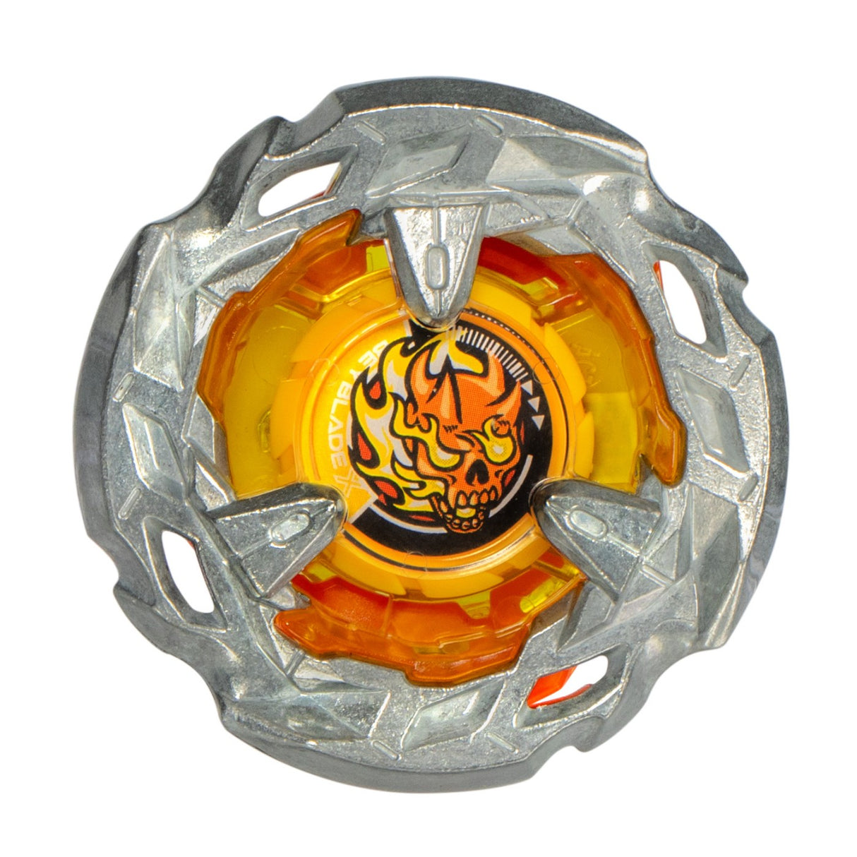 BEYBLADE X LET IT RIP SPIRALA SCYTHE INCENDIO 3-80B