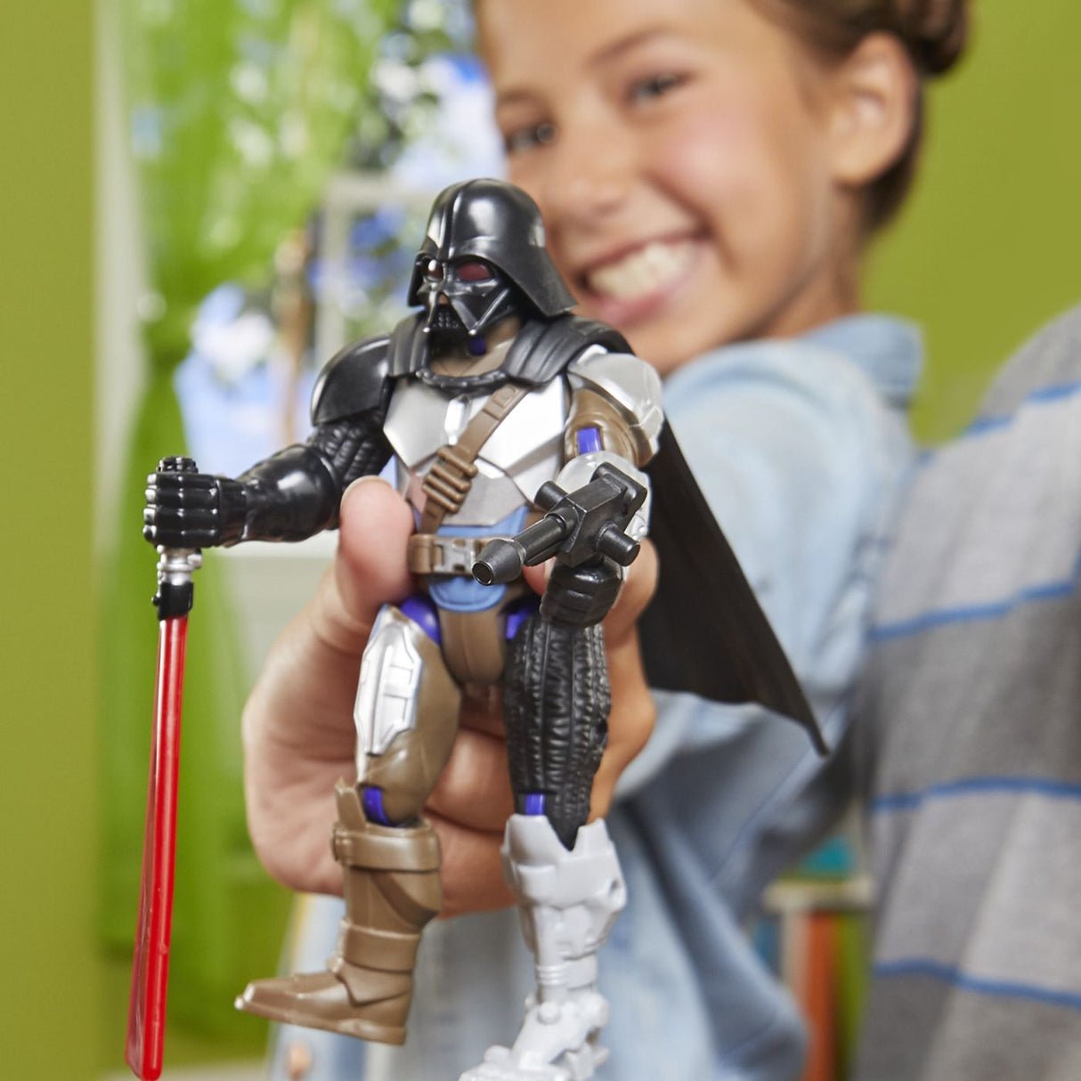 STAR WARS MIX MASHERS DELUXE SET FIGURINA DARTH VADER 12CM SI ACCESORII
