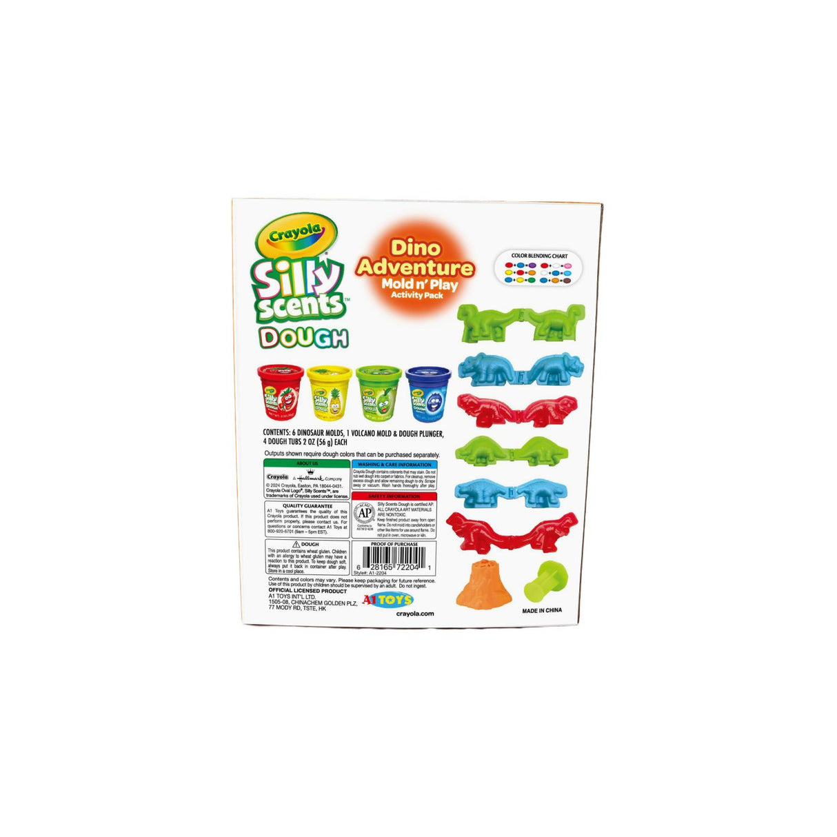 CRAYOLA SILLY SCENTS SET MEDIU DINOZAUR CU ACCESORII
