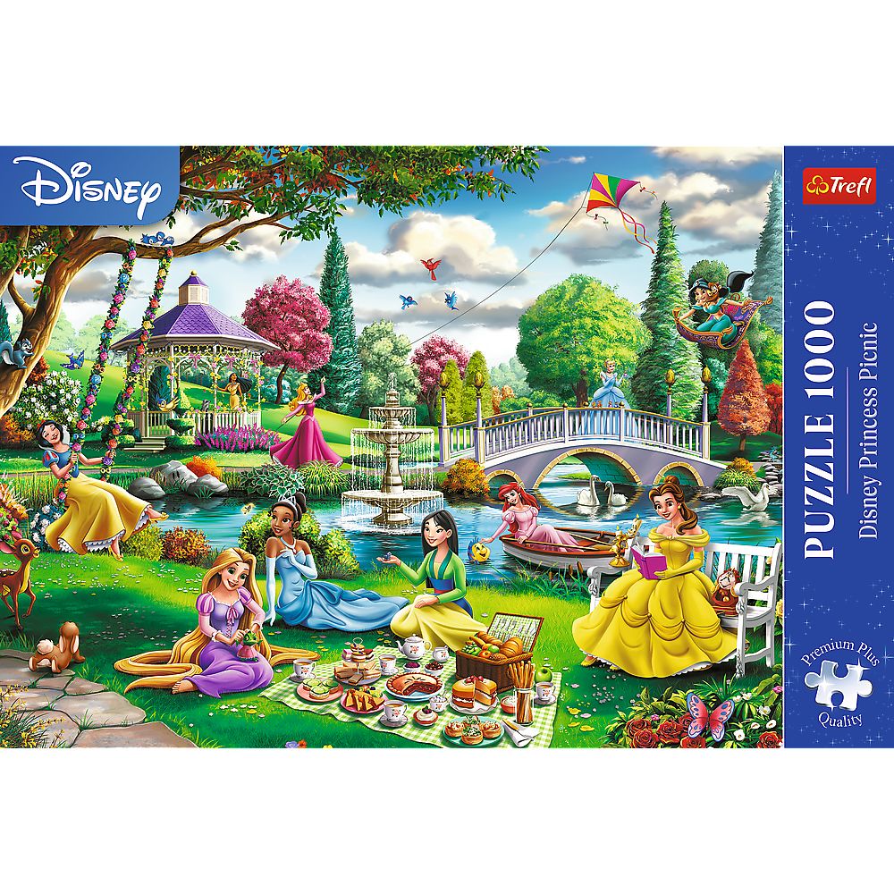 PUZZLE TREFL 1000 PREMIUM PLUS DISNEY PRINCESS PICNIC
