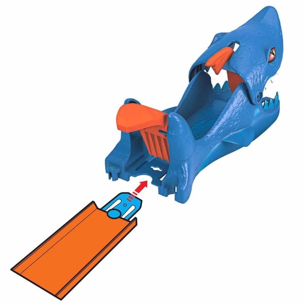 HOT WHEELS GAMA CITY SHARK LANSATOR