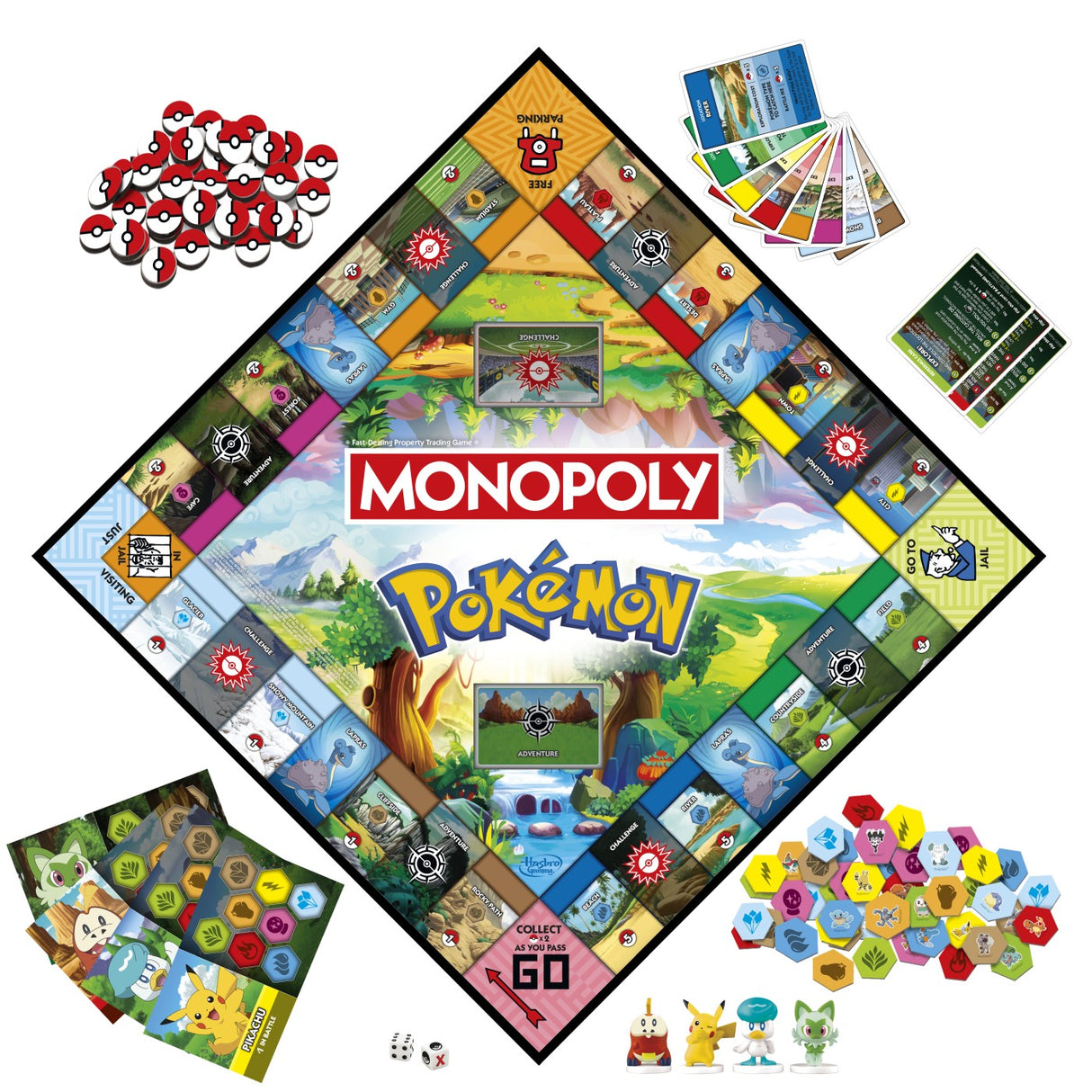 MONOPOLY JOC MONOPOLY POKEMON IN LIMBA ENGLEZA
