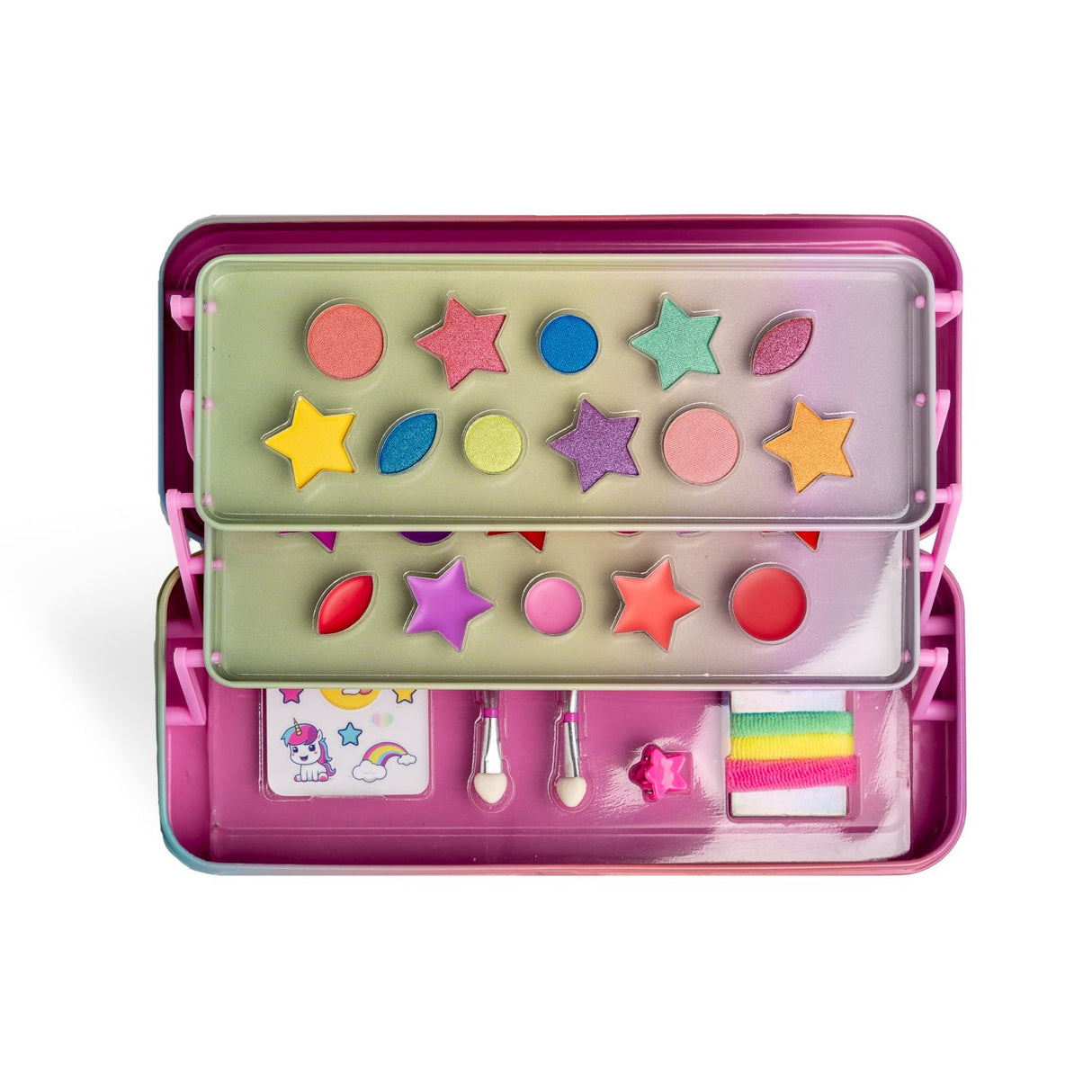 MARTINELIA LITTLE UNICORN TRUSA DE MACHIAJ CU 3 COMPARTIMENTE