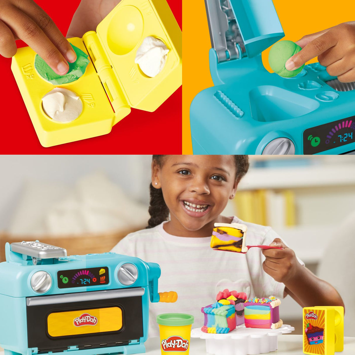 PLAY DOH SET DE JOACA FELII DE TORT