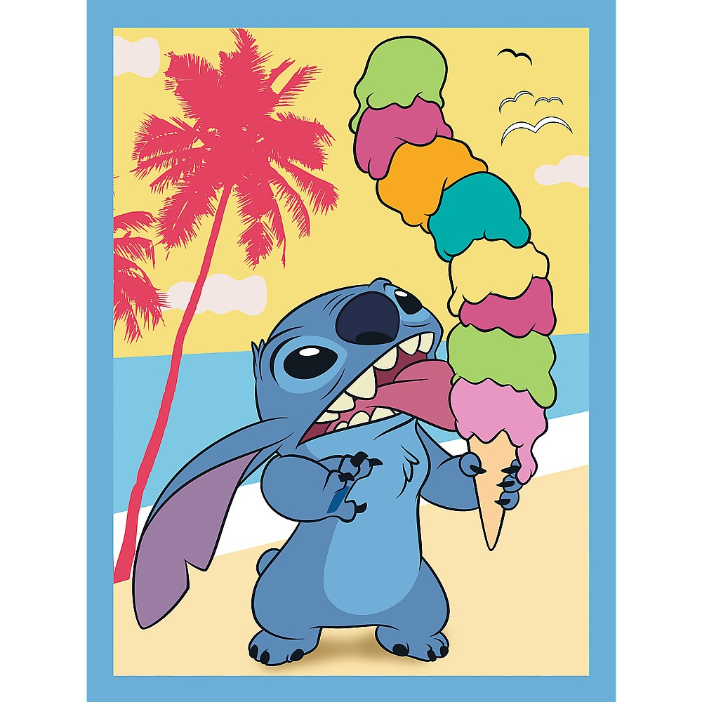 PUZZLE TREFL 2IN1 MEMO MOOMIN DISNEY STITCH LILO