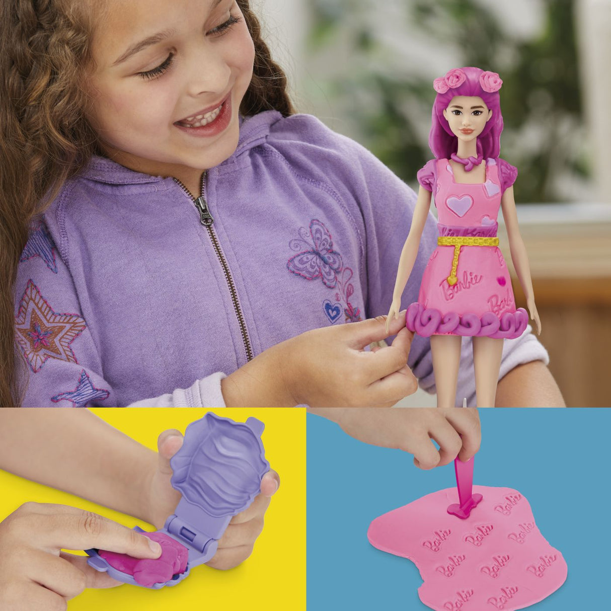 PLAY DOH BARBIE SET INIMIOARE SI PAR