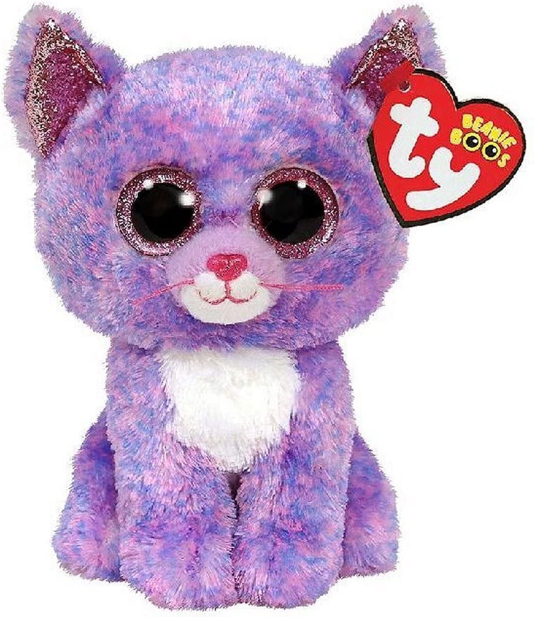 PLUS TY 24CM PISICA LAVANDA