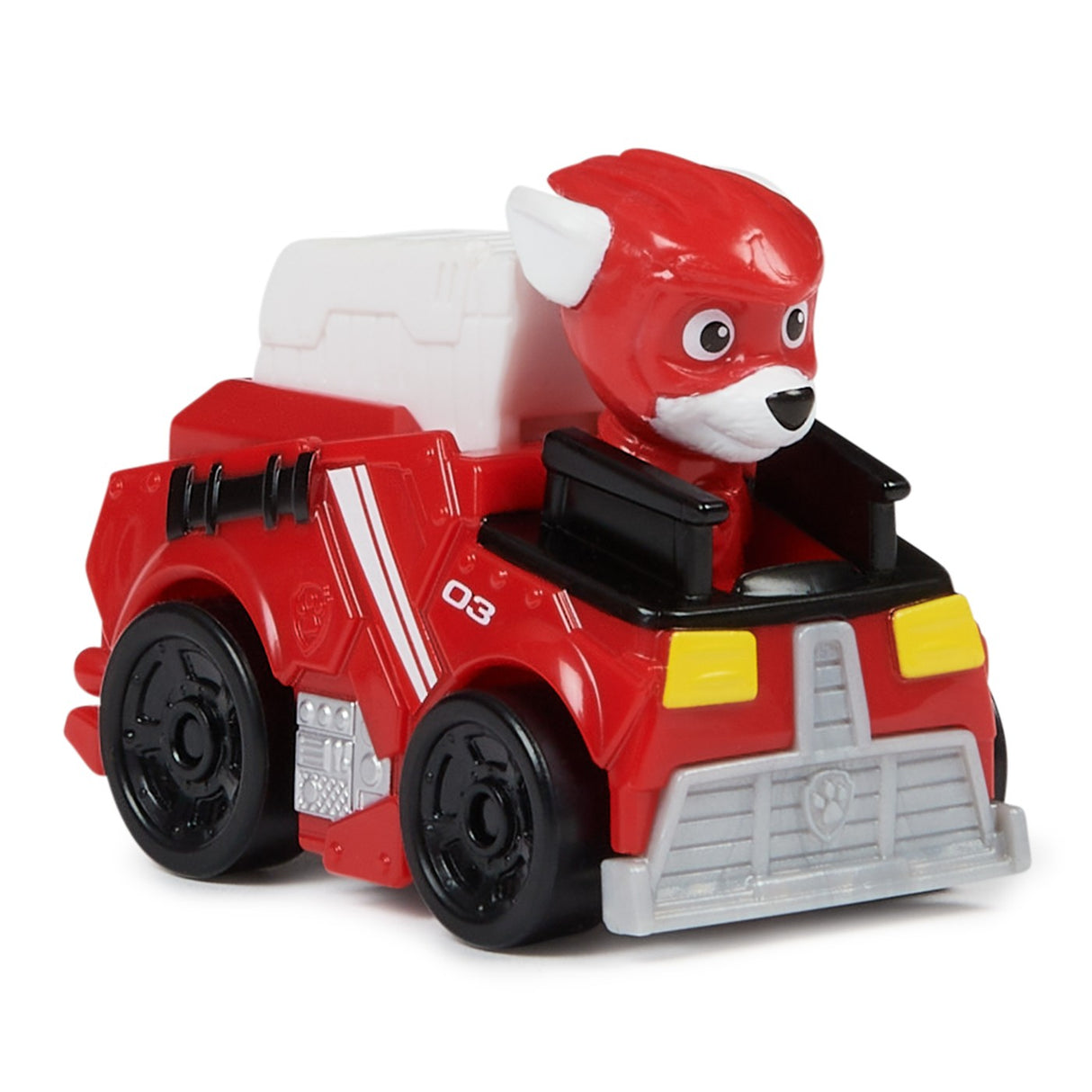 PATRULA CATELUSILOR PUP SQUAD RACERS VEHICUL METALIC MARSHALL SCARA 1:55