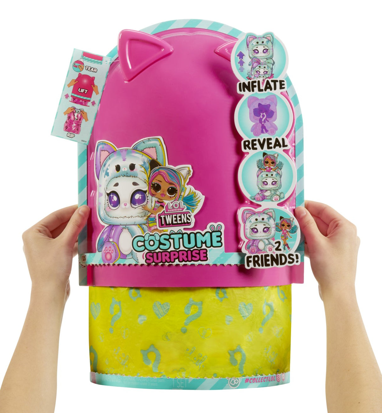 L.O.L. SURPRISE! TWEENS COSTUME SURPRISE PAPUSA EMMA EMO