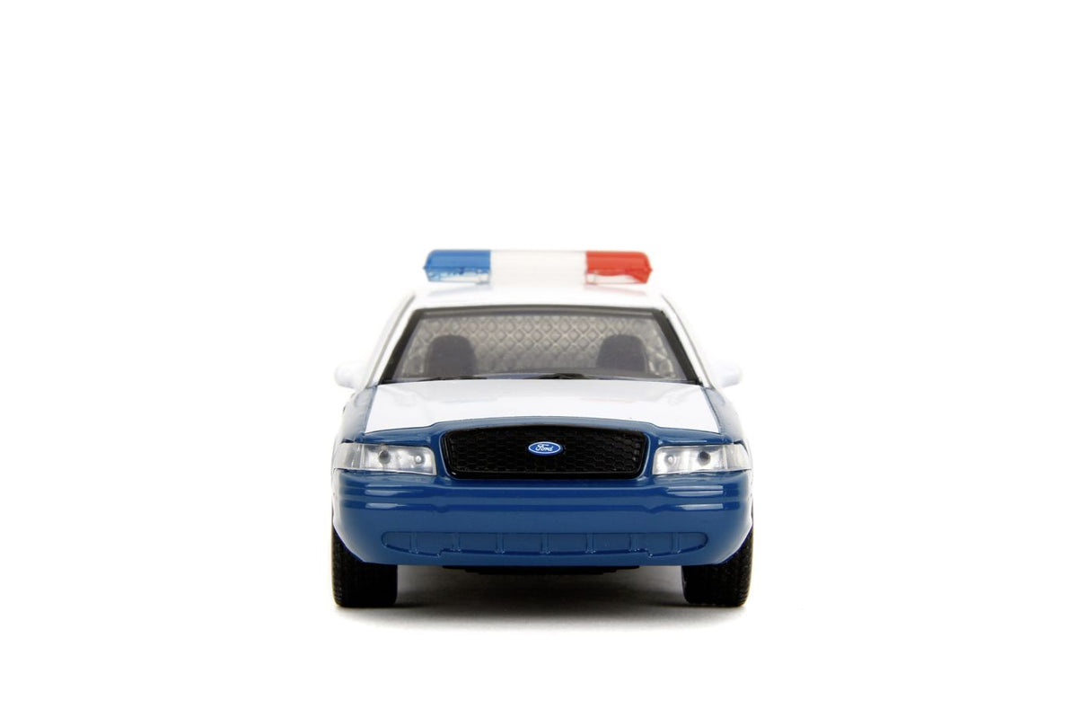 JADA THE WALKING DEAD RICK CRIMES MASINUTA METALICA FORD CROWN VICTORIA SCARA 1:32