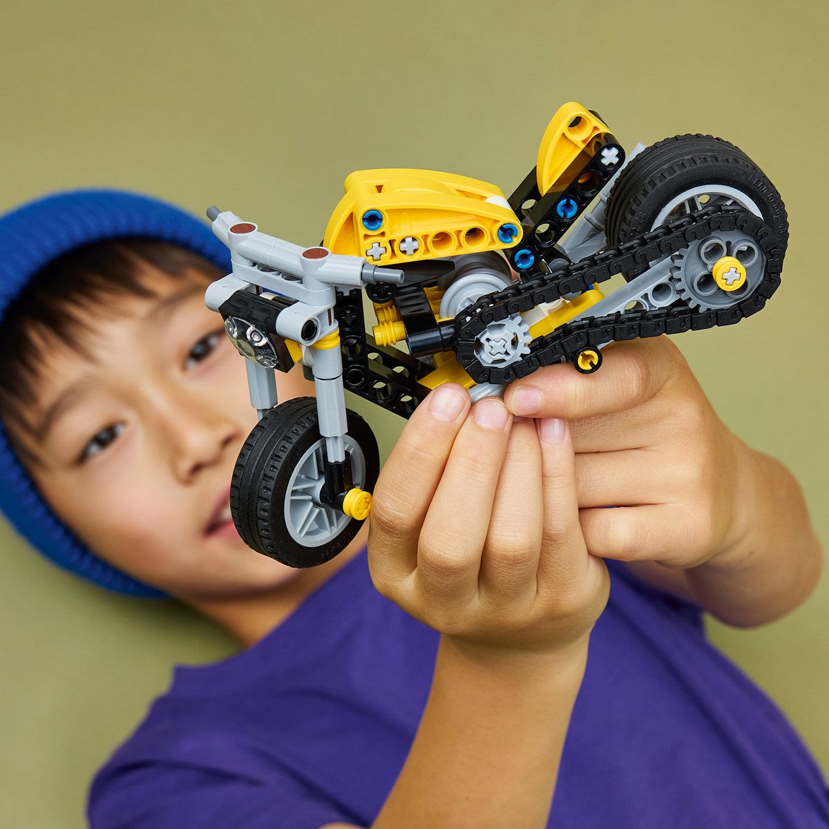 LEGO TECHNIC MOTOCICLETA GALBENA 42225